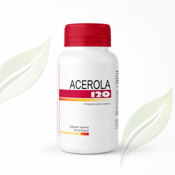 ACEROLA – prírodný zdroj vitamínu C, 120 kapsúl